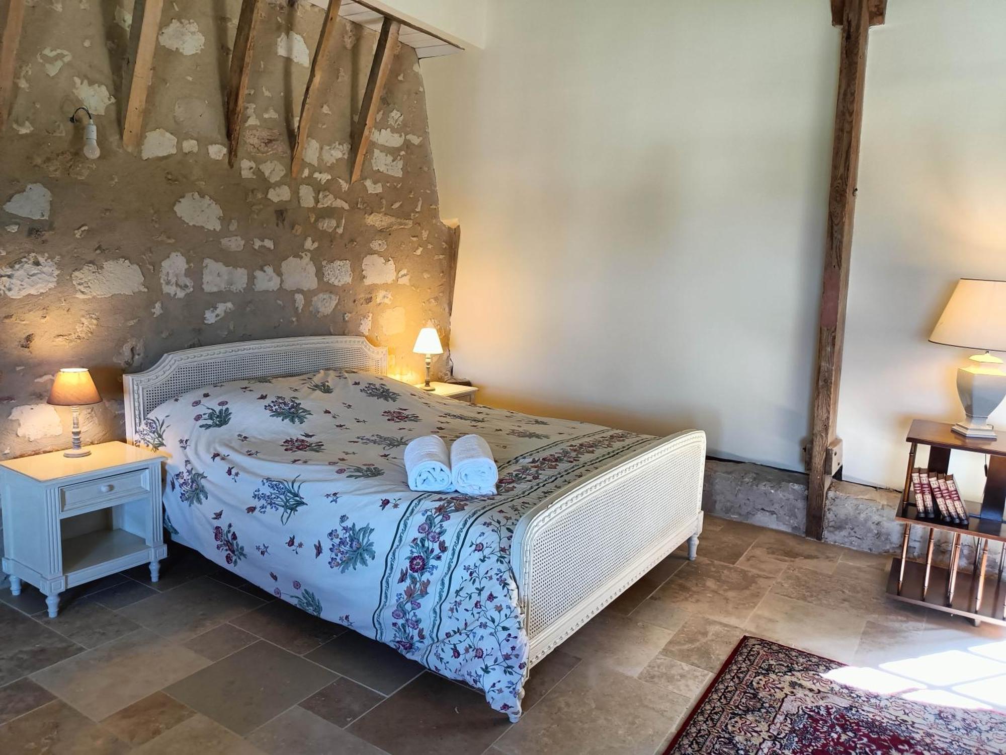 Chambres D'Hotes Au Chateau De Gizeux Bagian luar foto