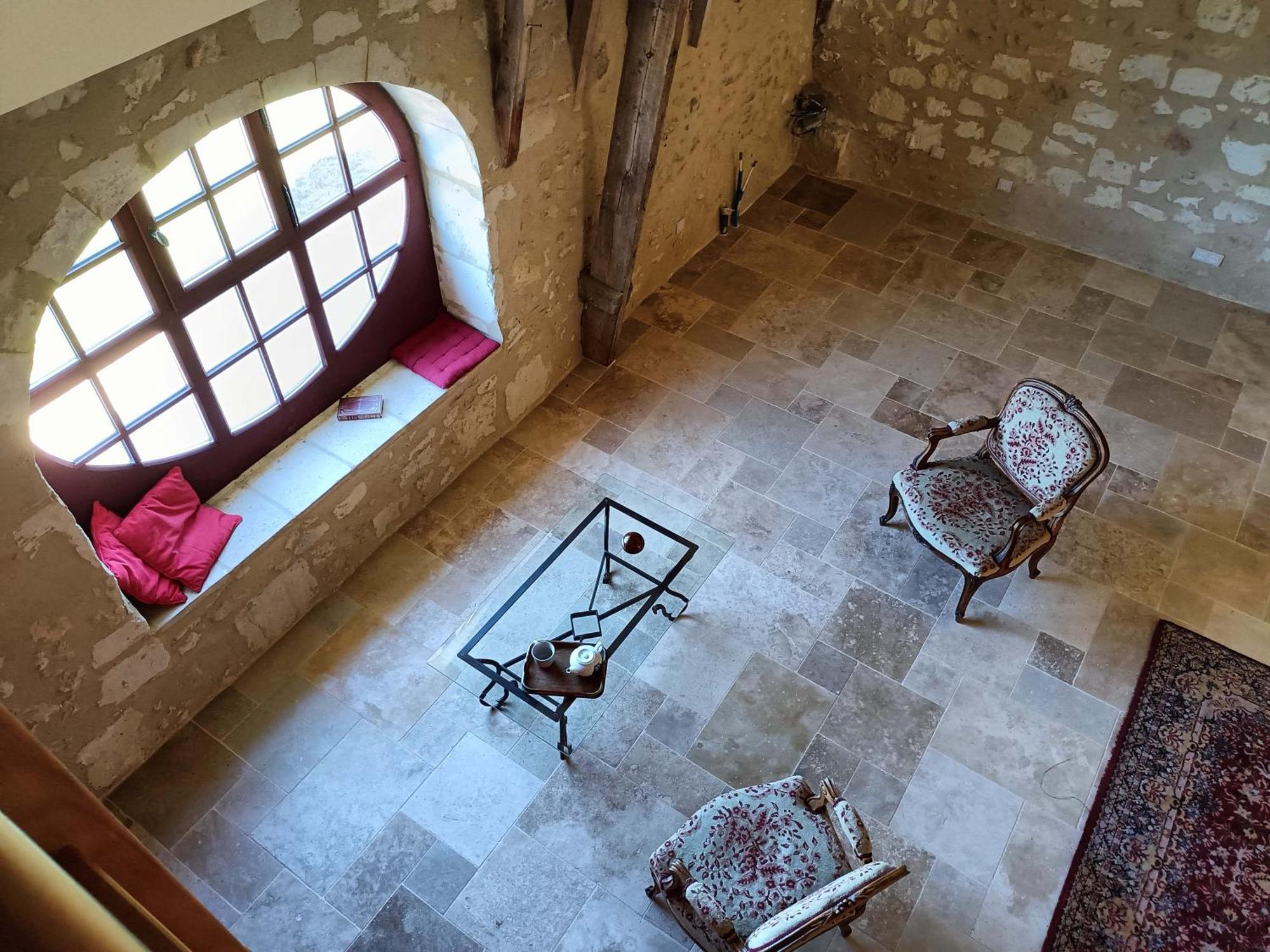 Chambres D'Hotes Au Chateau De Gizeux Bagian luar foto