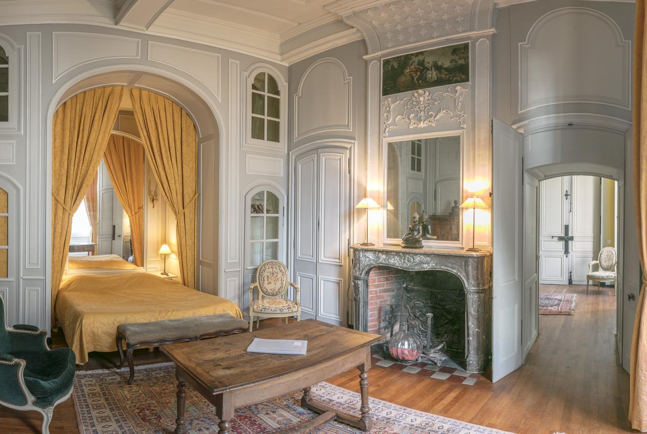 Chambres D'Hotes Au Chateau De Gizeux Bagian luar foto