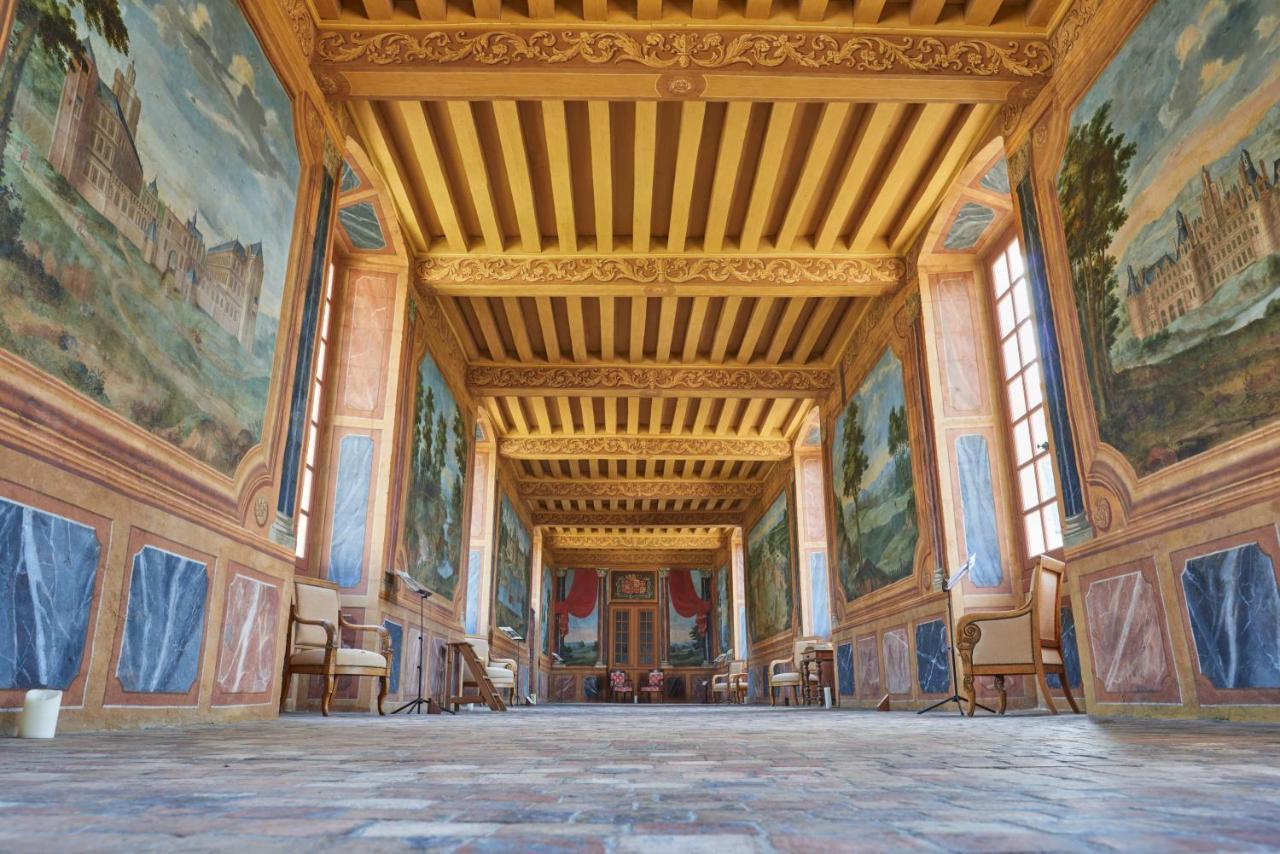 Chambres D'Hotes Au Chateau De Gizeux Bagian luar foto